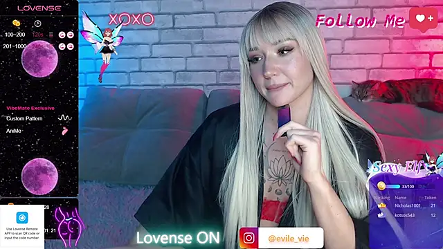 Eva Evile online show from March 2025 03:05:02 PM