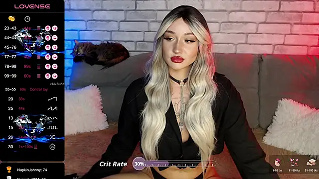 Eva Evile online show from March 2026 01:30:01 PM