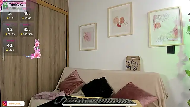 Veronica isaza   online show from March 2026 12:21:02 PM