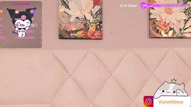 Violettbloss online show from October 2025 03:58:02 AM