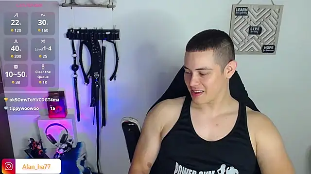 Snapshot of Alan_hadid1 chatting on January 2025 12:48:02 AM Alan hadid1 online show from January 2025 12:48:02 AM