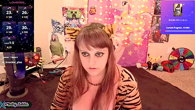 BabyZelda online show from November 2025 10:48:01 AM
