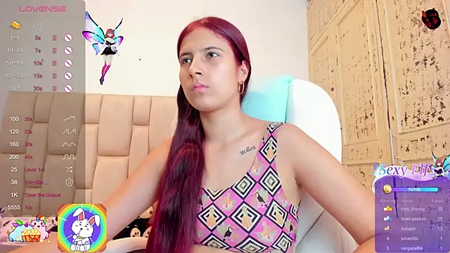 Snapshot of Dalila-1x chatting on January 2025 10:35:01 PM Dalila-1x online show from January 2025 10:35:01 PM