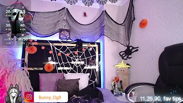 Bunny O online show from November 2025 07:59:02 PM