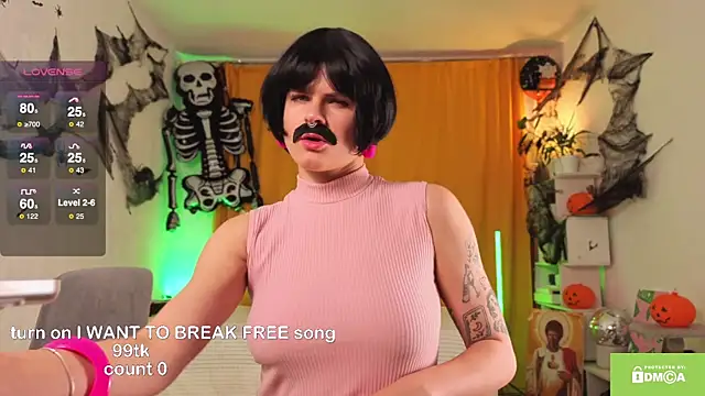 Snapshot of ginavontease chatting on October 2025 03:35:02 PM ginavontease online show from October 2025 03:35:02 PM