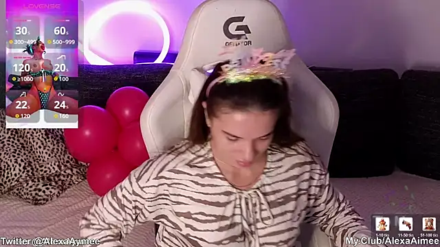 AlexaAimee online show from April 2026 05:19:08 AM