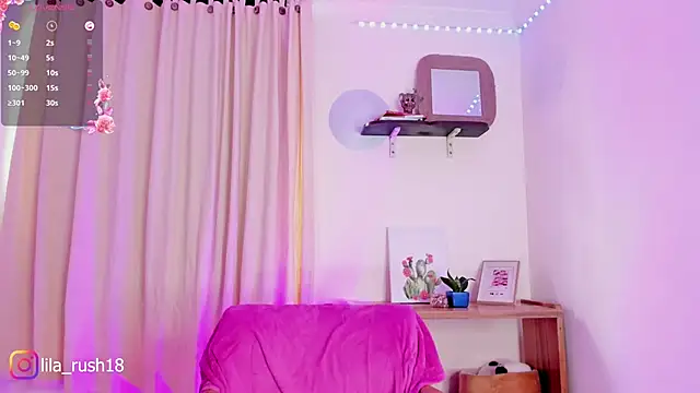 lila rush online show from January 2026 03:47:01 PM