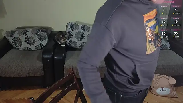 JohnnyStepBro online show from December 2024 07:36:01 PM