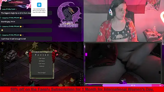 Rae-Suon online show from March 2025 04:21:01 AM