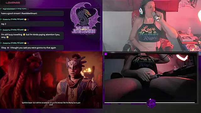 Rae-Suon online show from March 2025 10:07:02 PM