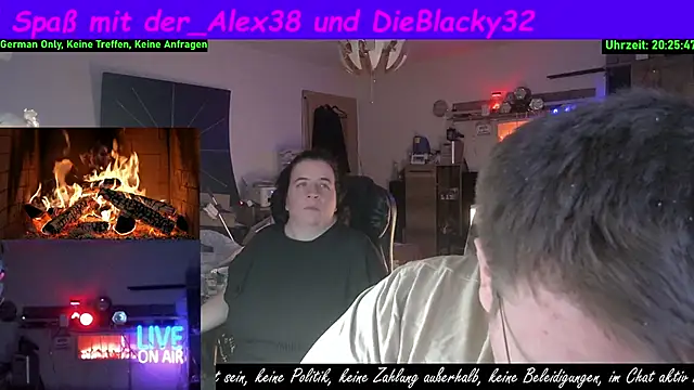 der alex38 online show from January 2026 07:26:01 PM