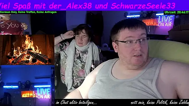der alex38 online show from April 2026 06:45:01 PM