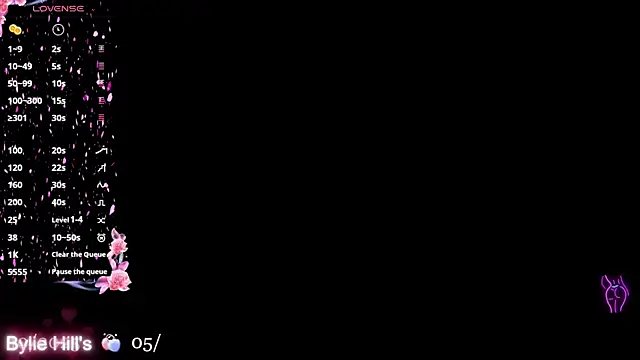 Bylie Hills online show from October 2025 09:23:01 PM