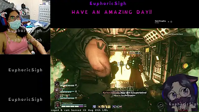 EuphoricSigh online show from July 2026 07:23:02 AM