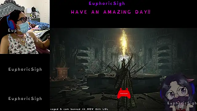 EuphoricSigh online show from July 2026 02:59:01 PM