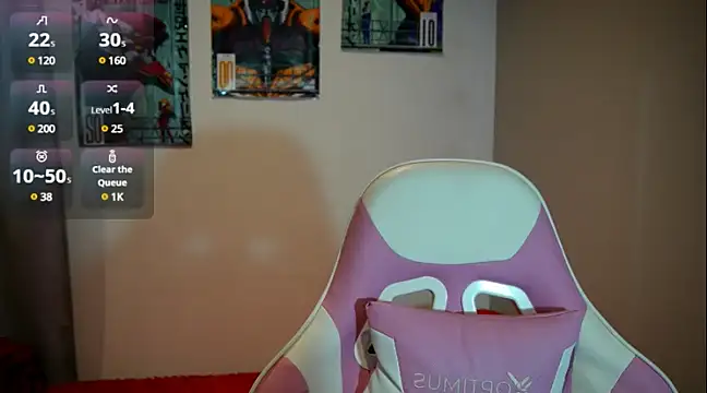 Snapshot of HiScarlett chatting on March 2025 12:27:02 AM HiScarlett online show from March 2025 12:27:02 AM