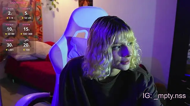 Snapshot of HiScarlett chatting on September 2025 10:55:02 PM HiScarlett online show from September 2025 10:55:02 PM