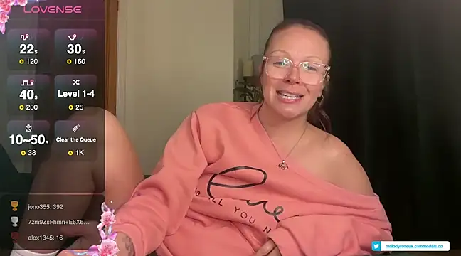 Snapshot of MelodyRoseUk chatting on February 2025 05:30:01 PM MelodyRoseUk online show from February 2025 05:30:01 PM