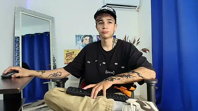 Zacktk7 online show from March 2025 08:22:01 PM