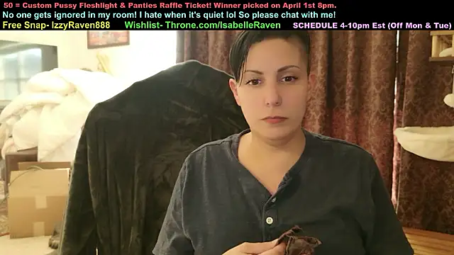 IsabelleRaven online show from March 2026 09:52:01 PM