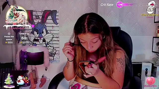 natacha  black  online show from December 2024 04:32:01 PM