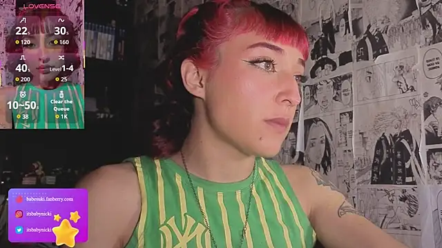 NickiYoung online show from April 2026 02:22:01 PM