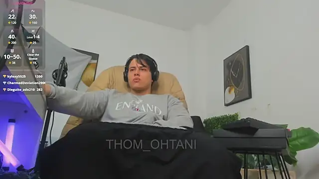 Snapshot of Thom_Ohtani chatting on June 2026 10:14:01 PM Thom Ohtani online show from June 2026 10:14:01 PM