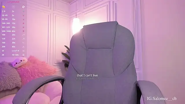 Salome  evans online show from October 2025 02:30:01 PM