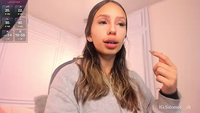 Salome  evans online show from December 2025 02:01:02 PM