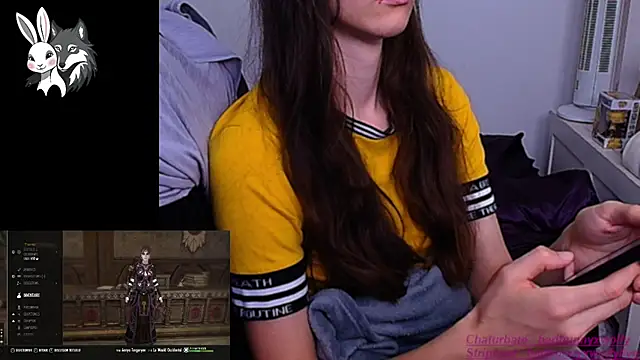 Snapshot of BadBunnyXWolfyLive chatting on September 2025 11:10:02 AM BadBunnyXWolfyLive online show from September 2025 11:10:02 AM