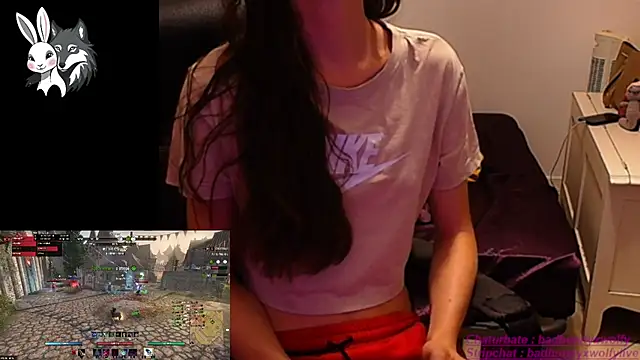 Snapshot of BadBunnyXWolfyLive chatting on October 2025 06:19:02 PM BadBunnyXWolfyLive online show from October 2025 06:19:02 PM