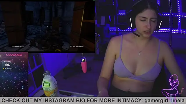 Snapshot of Gamergirl-Linela chatting on October 2025 09:48:02 PM Gamergirl-Linela online show from October 2025 09:48:02 PM