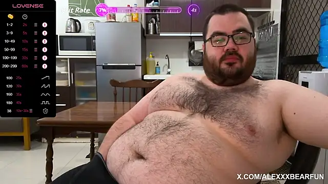 alexxxbear online show from September 2025 10:21:01 PM