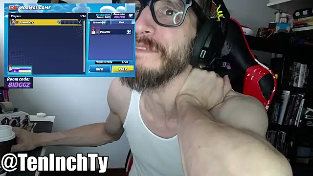 Snapshot of teninchty chatting on April 2026 04:07:02 PM teninchty online show from April 2026 04:07:02 PM