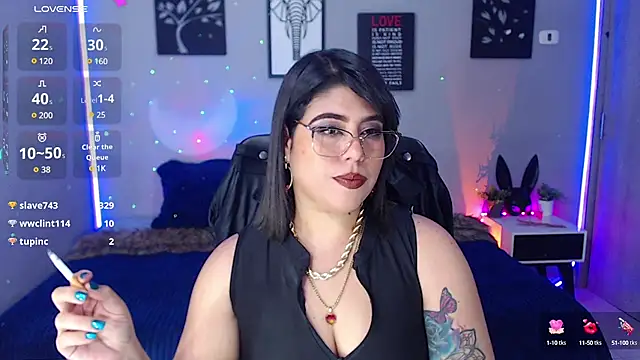 Snapshot of Veronika_metal chatting on March 2025 06:00:01 PM Veronika metal online show from March 2025 06:00:01 PM