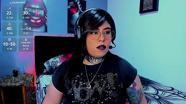 Snapshot of Veronika_metal chatting on March 2026 02:04:02 AM Veronika metal online show from March 2026 02:04:02 AM