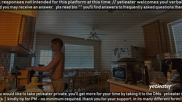 Snapshot of yetieater chatting on July 2026 03:49:01 PM yetieater online show from July 2026 03:49:01 PM