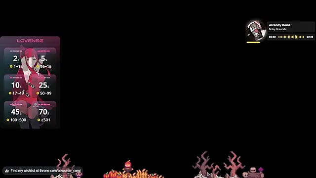 Bowsette Cami online show from October 2025 03:14:02 PM