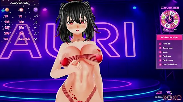 Auri Hikaru online show from November 2025 07:03:01 PM
