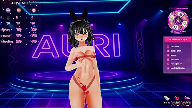 Auri Hikaru online show from February 2026 07:10:01 PM
