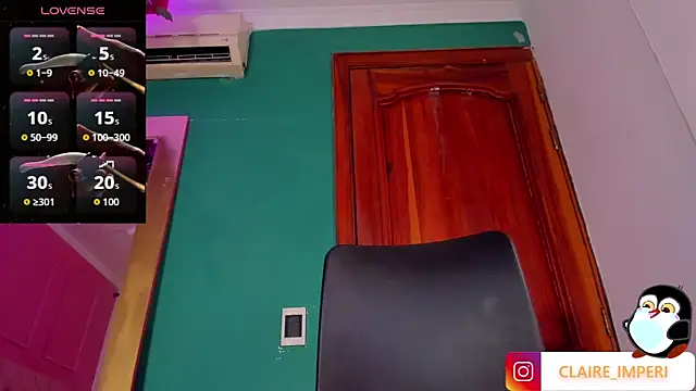 CLAIRE EMPIRE online show from November 2025 08:03:02 AM