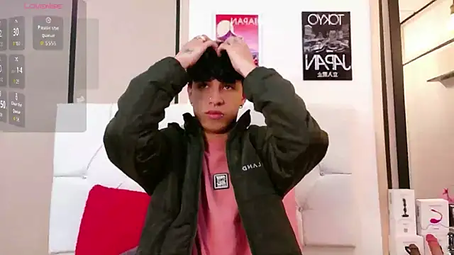 Axel  Evans online show from February 2026 12:55:01 PM