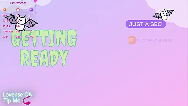 Snapshot of HoneyyCeleste chatting on October 2025 07:58:02 PM HoneyyCeleste online show from October 2025 07:58:02 PM