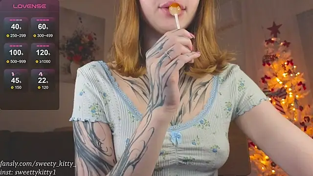 sweettykitty online show from December 2025 12:45:01 PM