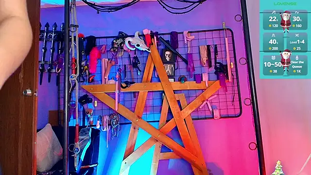 Misstresss aurora bdsm online show from December 2025 03:05:01 PM