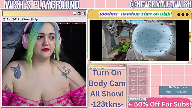 nevermakeawish online show from February 2026 05:25:02 AM