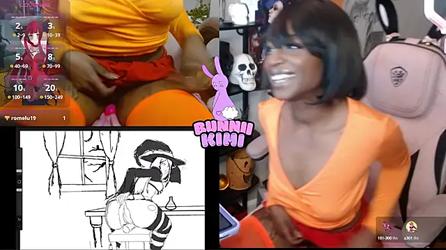 Snapshot of bunniikimi chatting on October 2025 01:31:02 PM bunniikimi online show from October 2025 01:31:02 PM