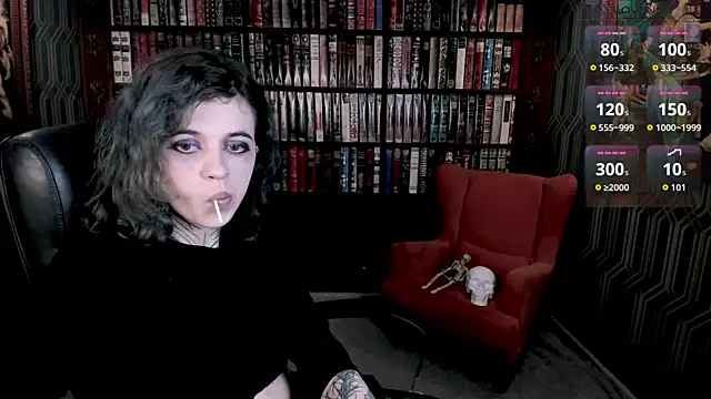Snapshot of NoelleGothicShadow chatting on July 2026 12:50:02 AM NoelleGothicShadow online show from July 2026 12:50:02 AM