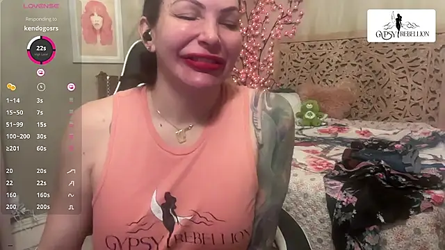 Gypsy Rebellion online show from March 2026 02:50:02 AM