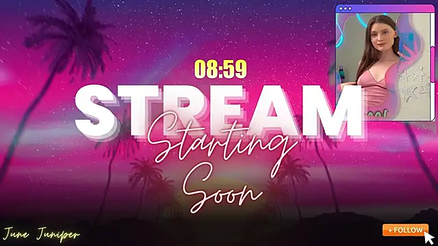 Snapshot of junejuniper chatting on September 2025 11:30:01 PM junejuniper online show from September 2025 11:30:01 PM